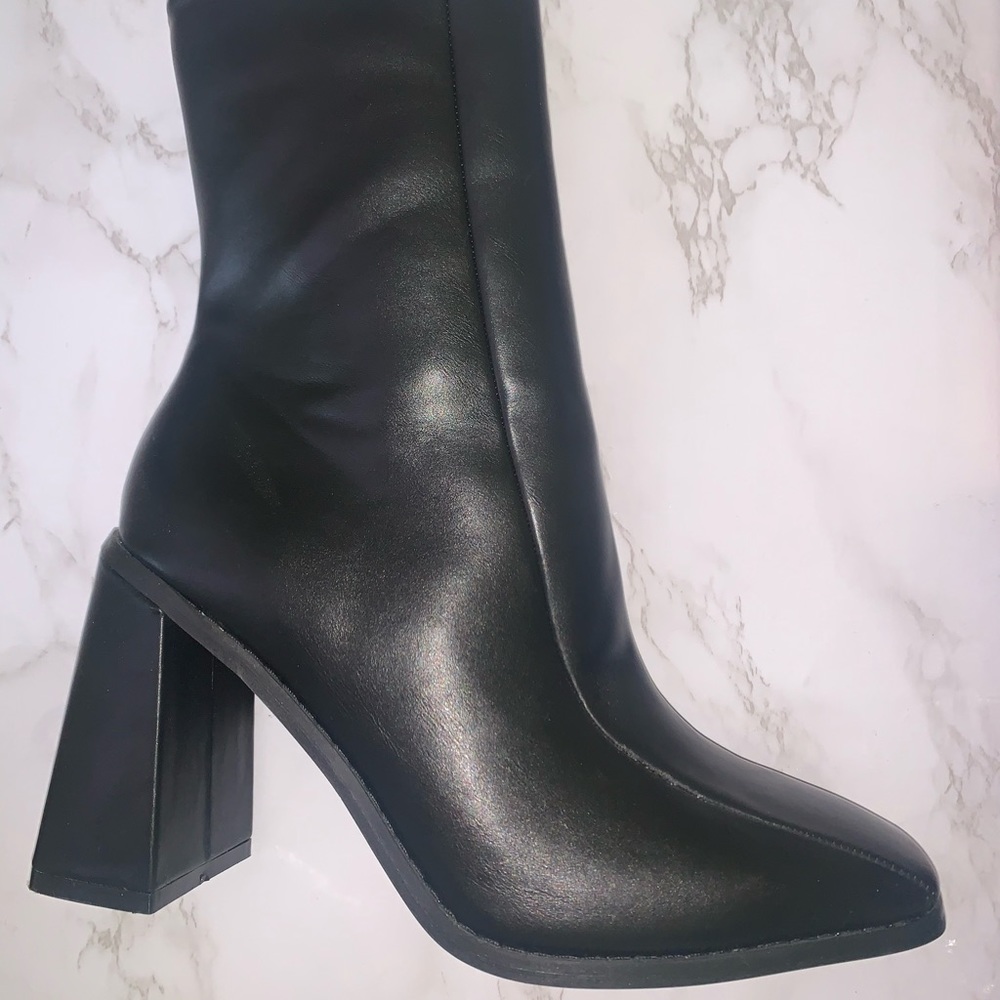 Black boots